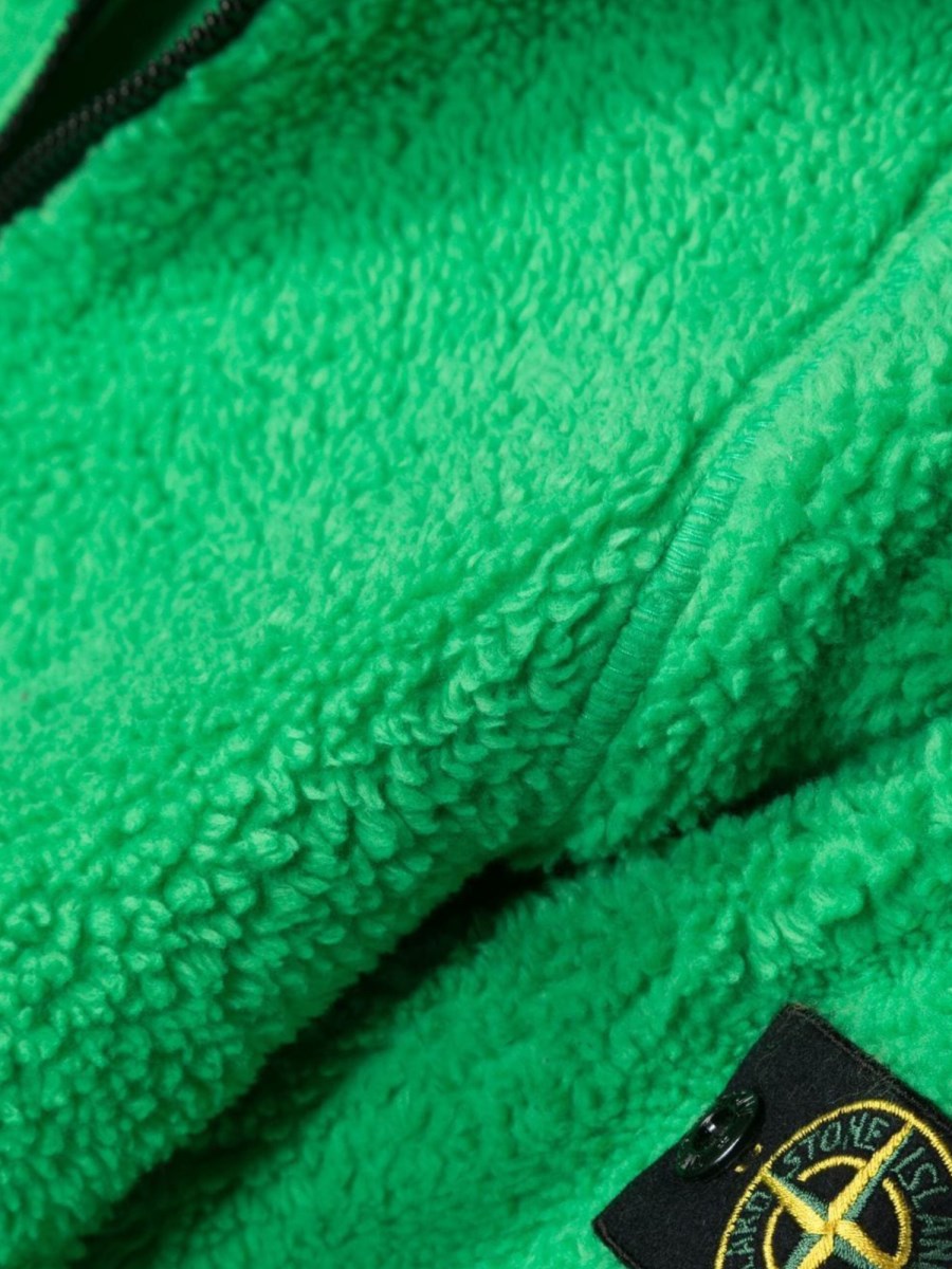 Felpa in pile Stone Island Junior