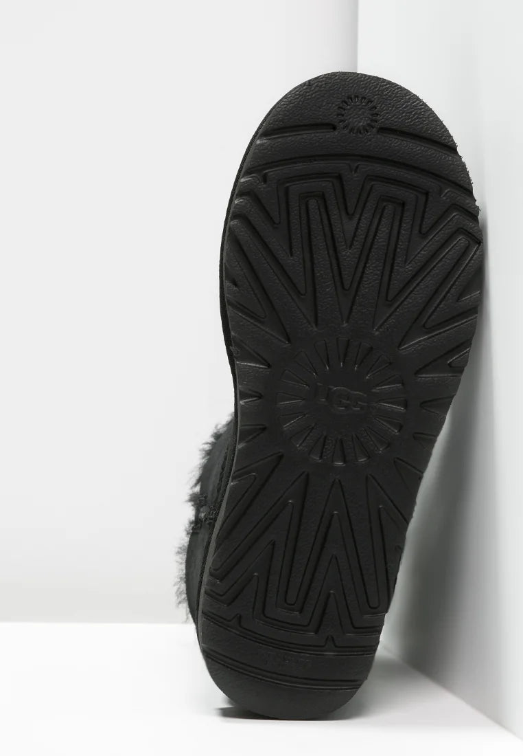 Ugg mini nero bottone Swarovski