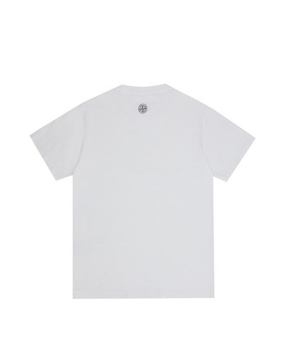 T-shirt con stampa Stone Island Junior