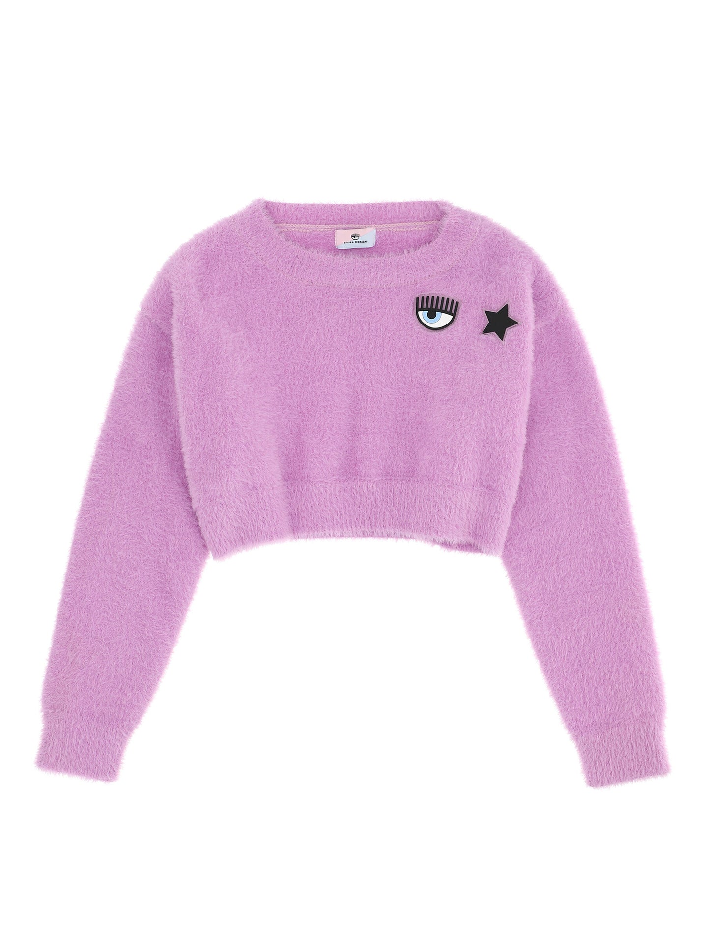 Maglione peluches cropped Chiara Ferragni Kids