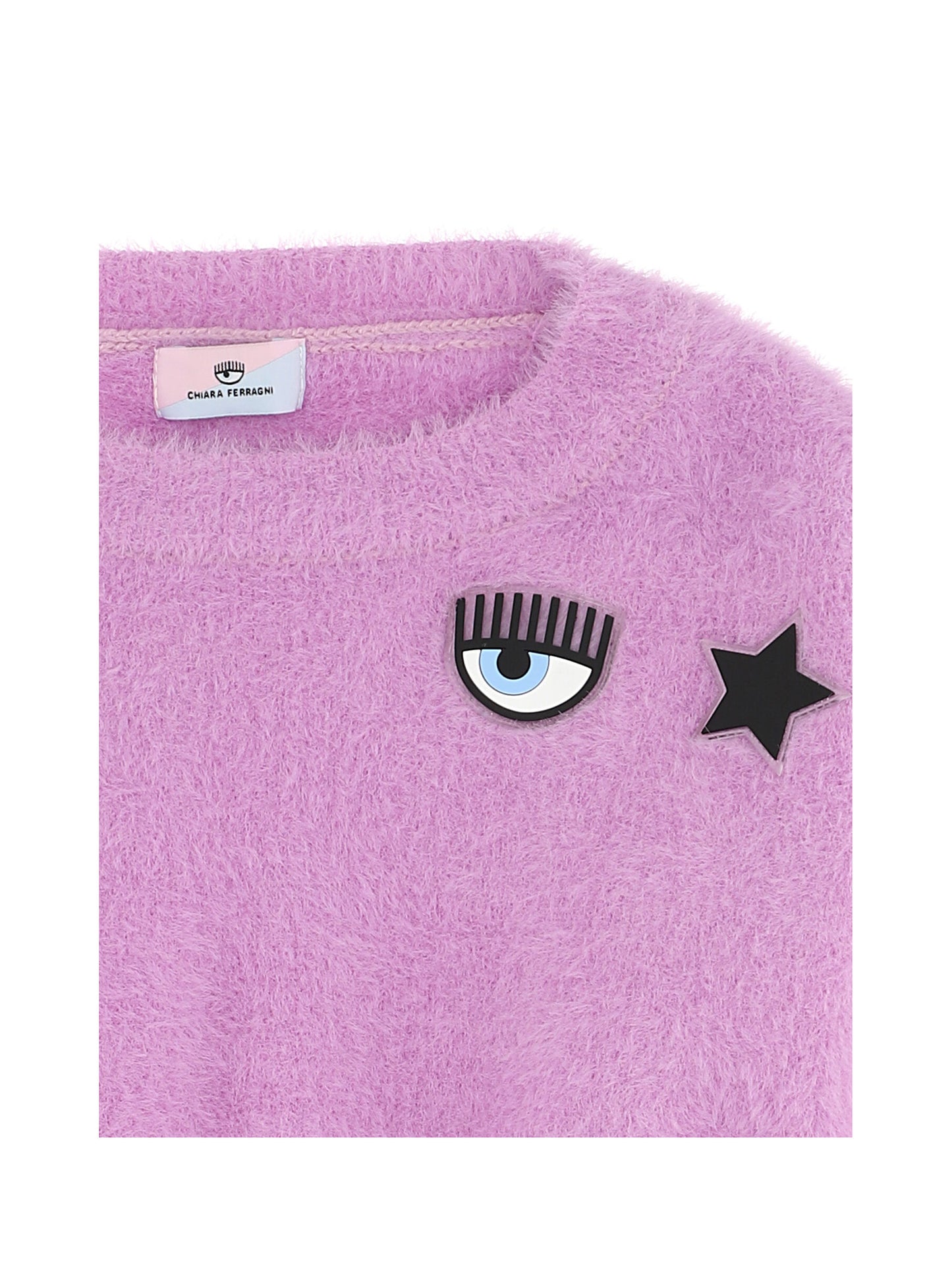 Maglione peluches cropped Chiara Ferragni Kids