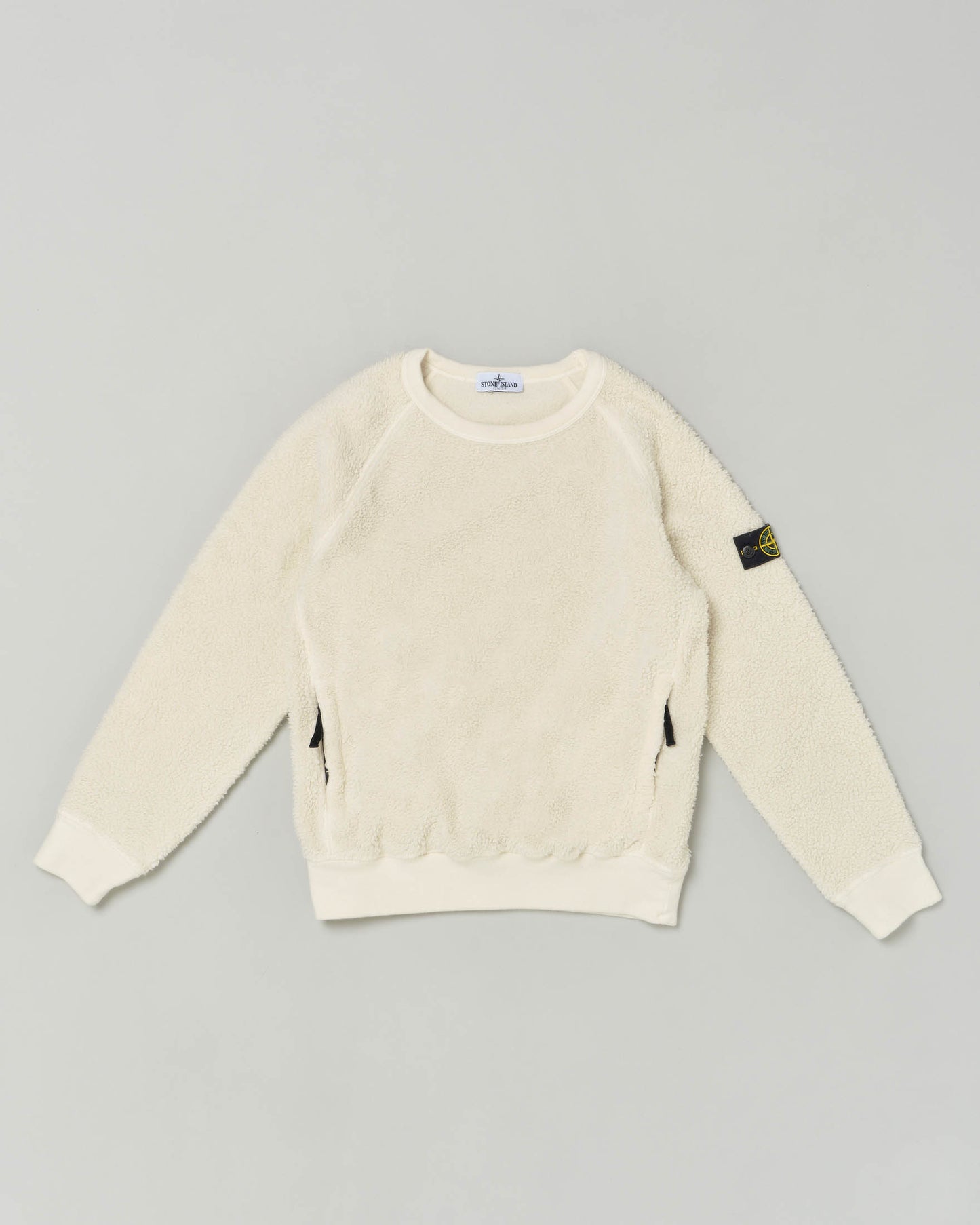 Felpa in pile Stone Island Junior