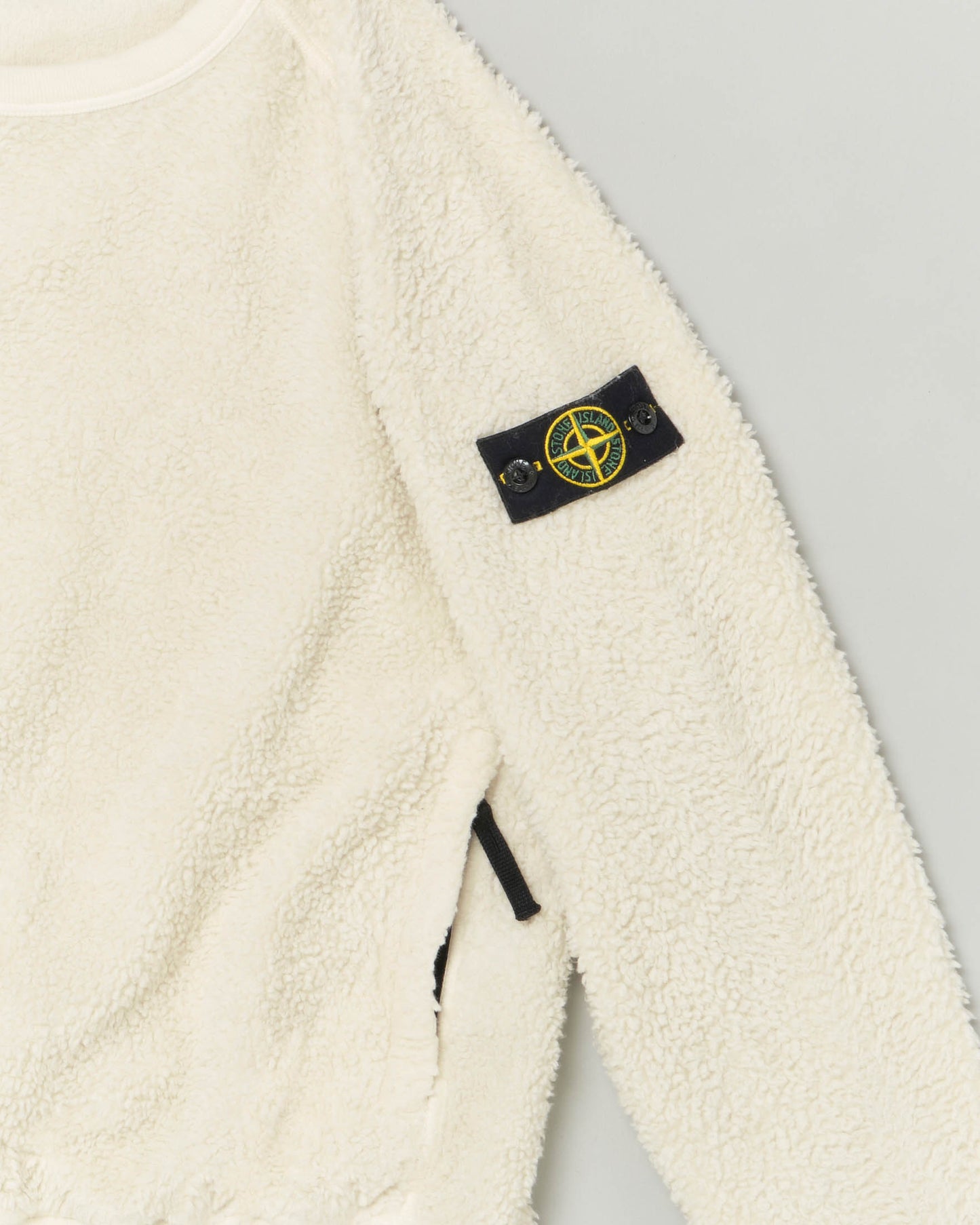 Felpa in pile Stone Island Junior