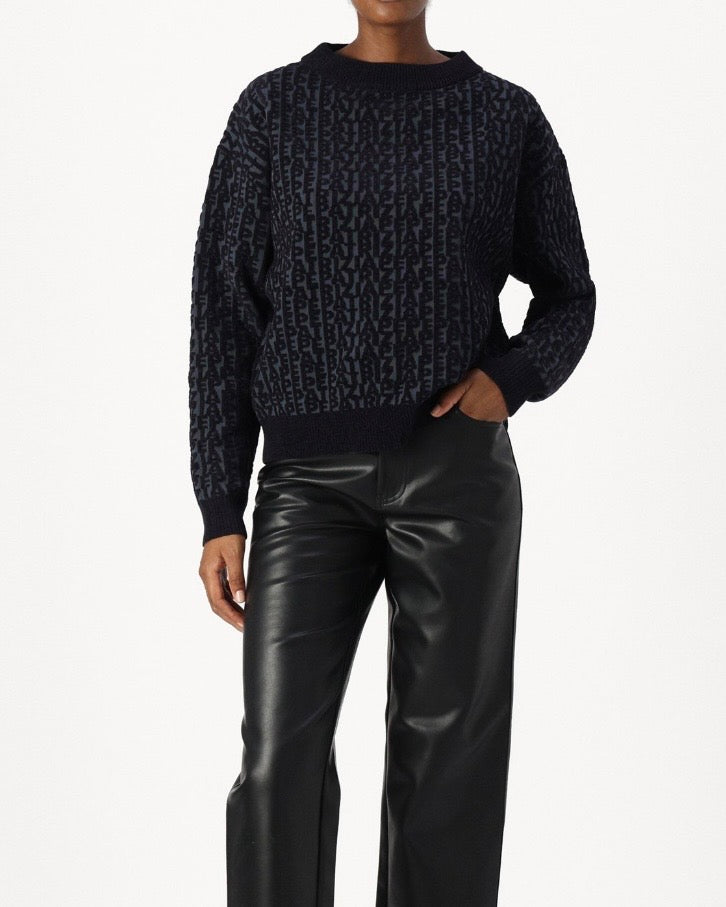 Maglia monogram Patrizia Pepe