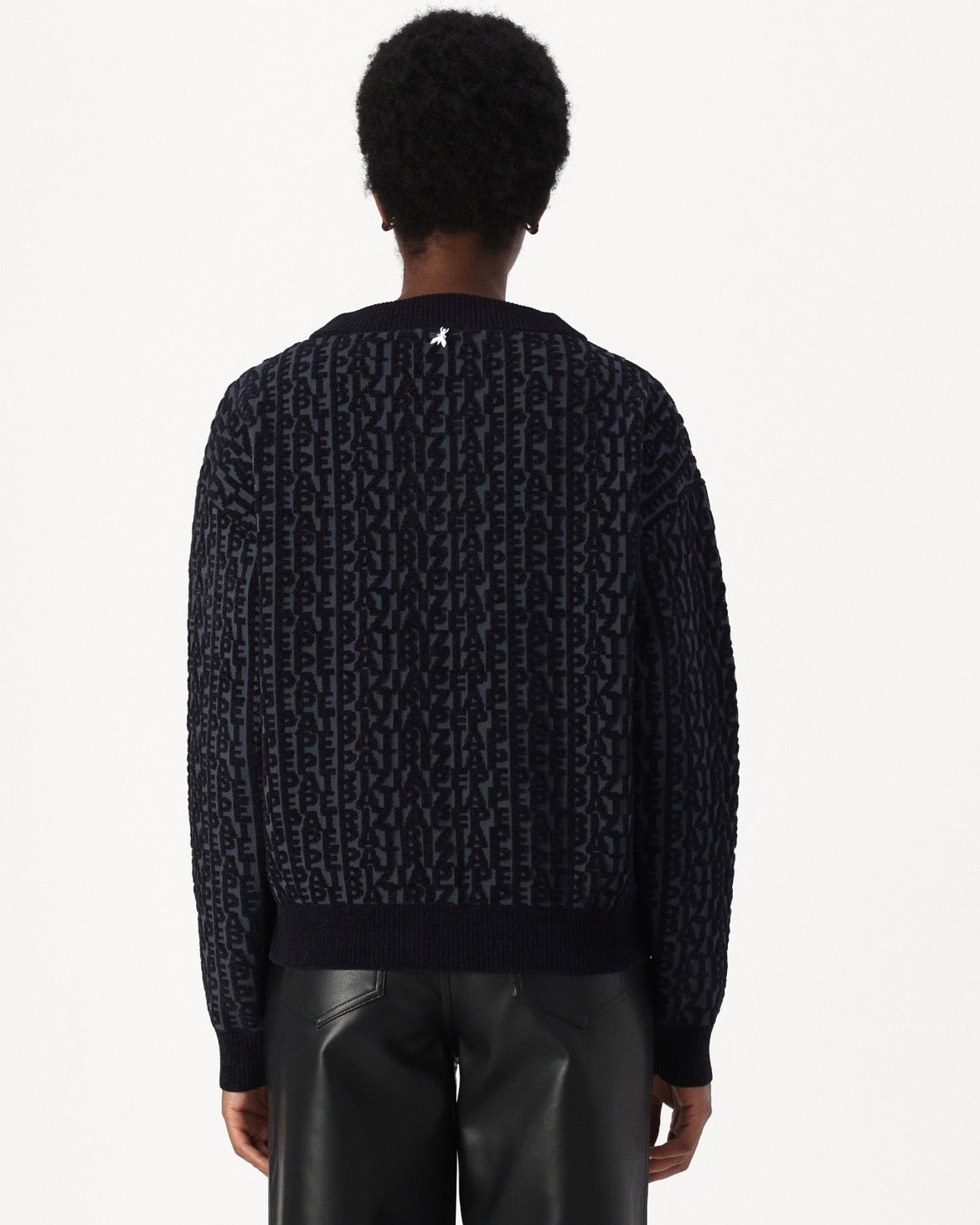 Maglia monogram Patrizia Pepe