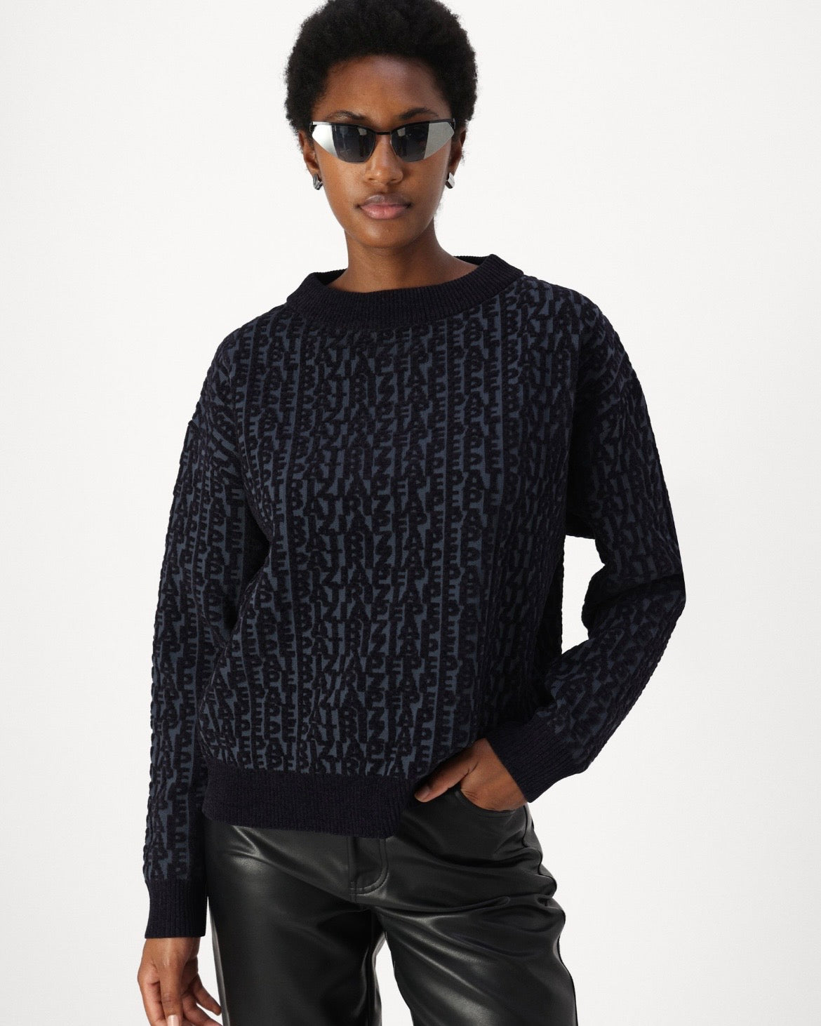 Maglia monogram Patrizia Pepe