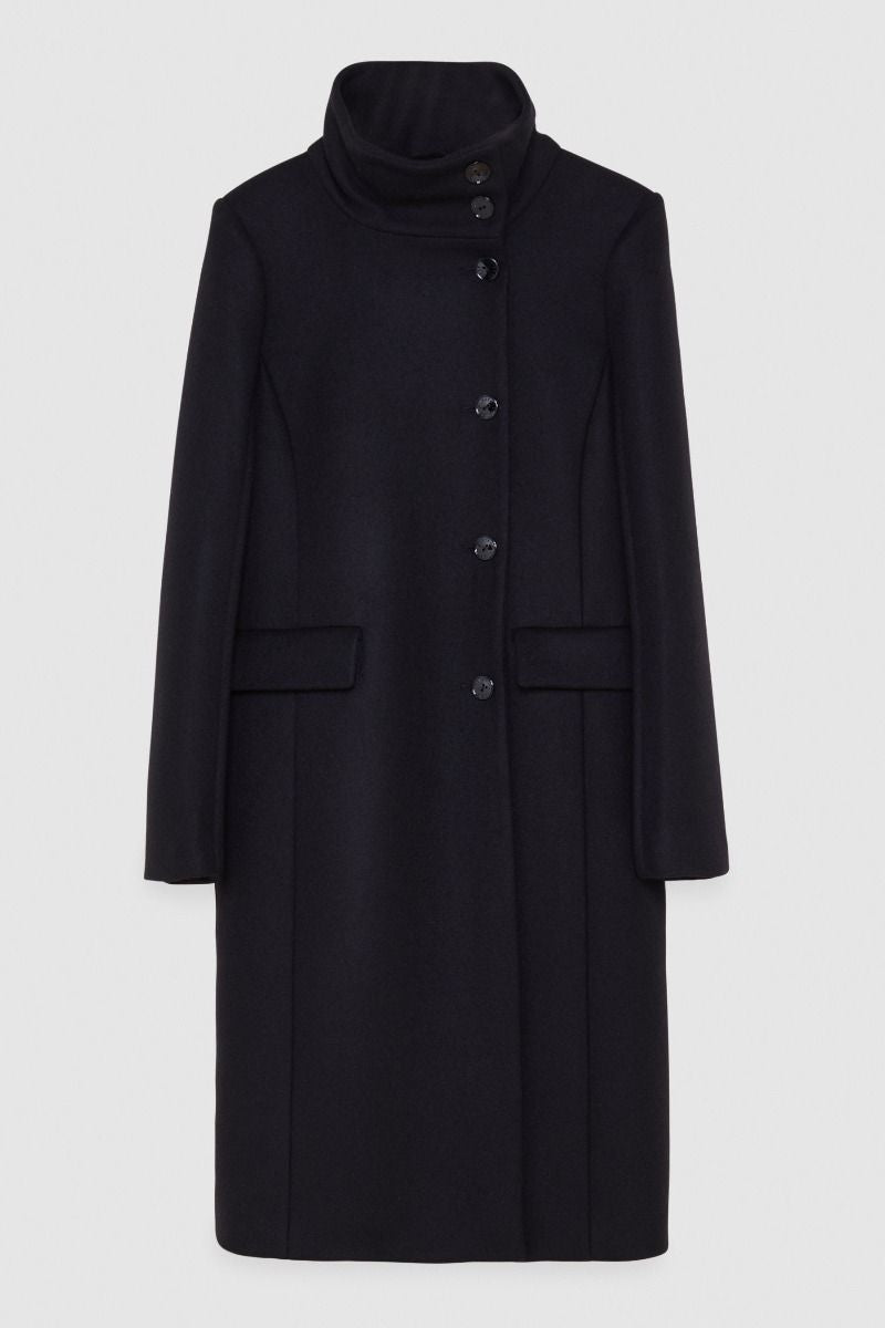 Cappotto bottoni neri Patrizia Pepe