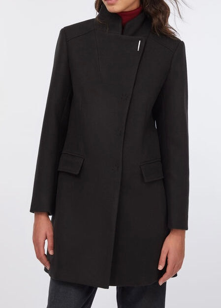 Cappotto sfiancato nero Liu Jo