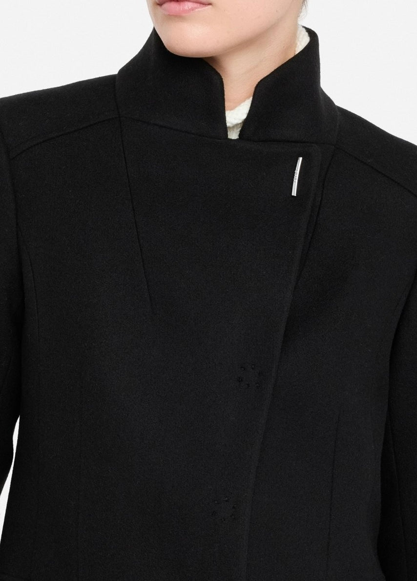 Cappotto sfiancato nero Liu Jo