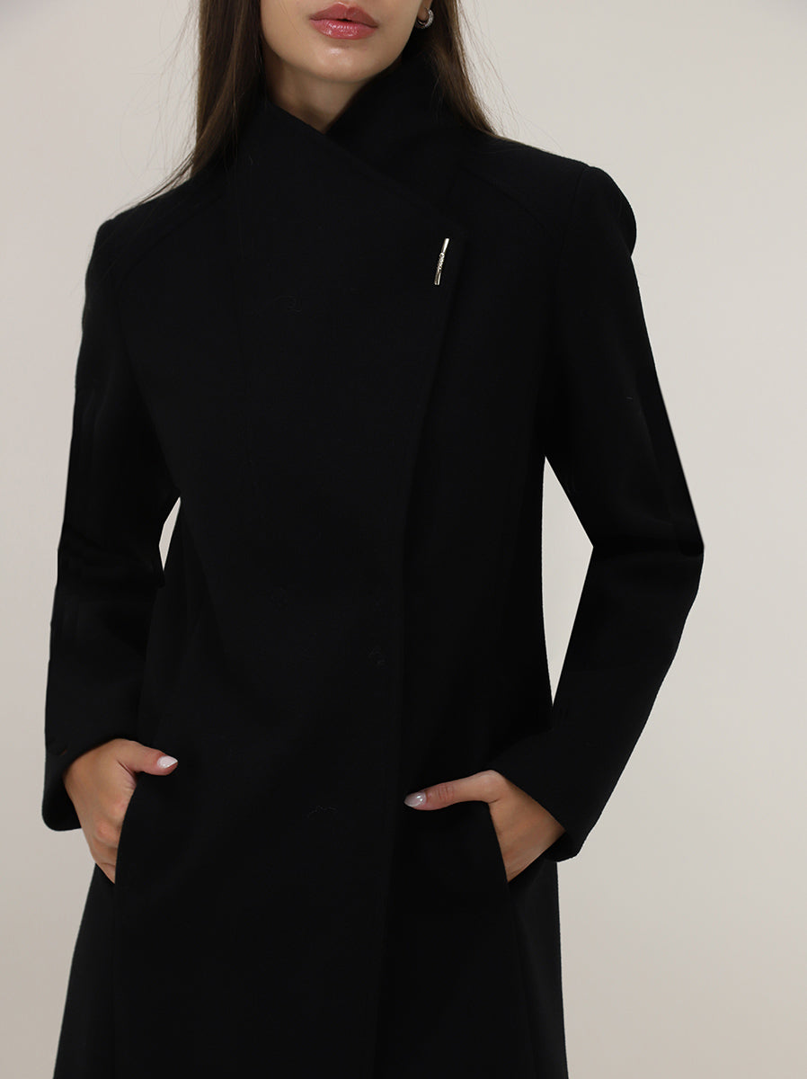 Cappotto sfiancato nero Liu Jo