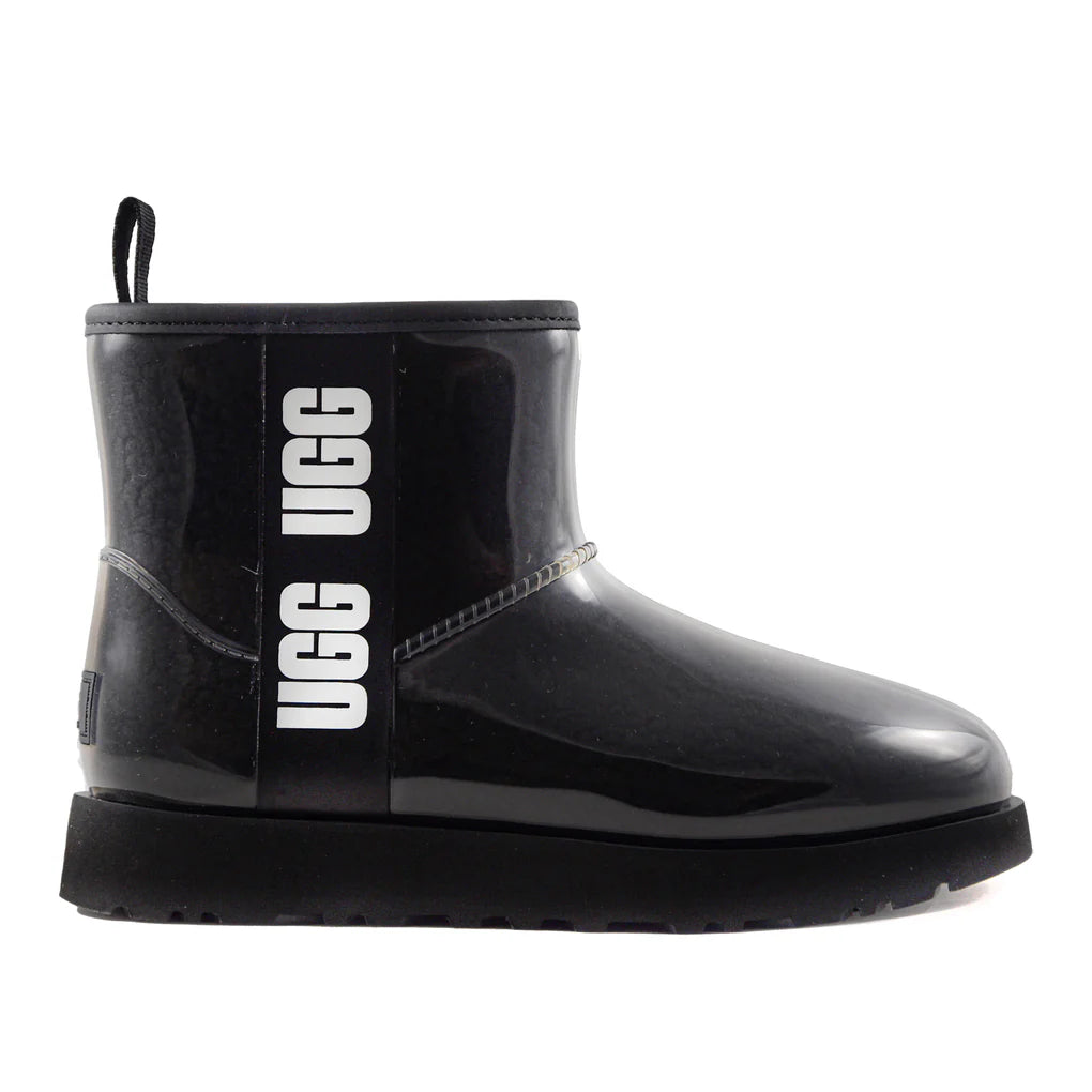 Ugg nero in gomma