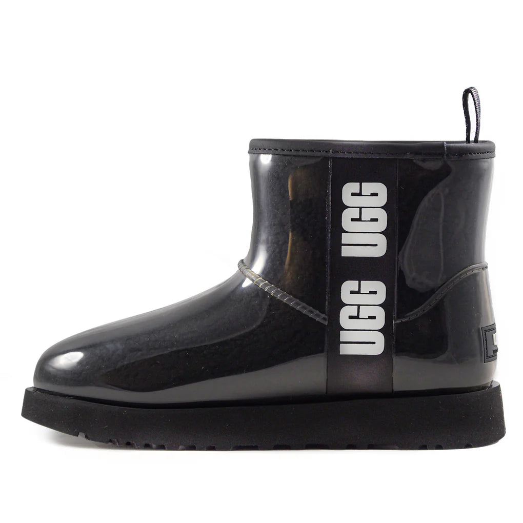 Ugg nero in gomma