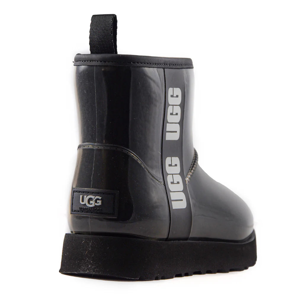 Ugg nero in gomma