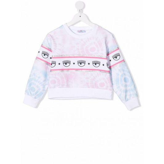 Felpa tie dye Chiara Ferragni Kids